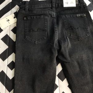 Little girls 7 for all man kind jeans